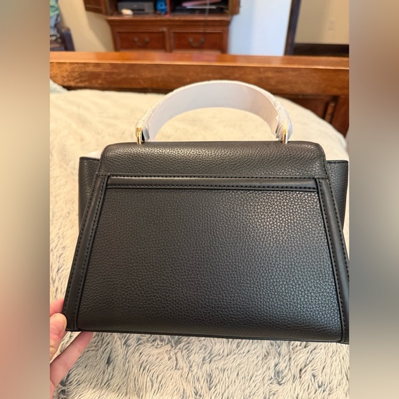 NWT MICHAEL Michael Kors Whitney Polished Leather Top Handle Satchel - Picture 2 of 15